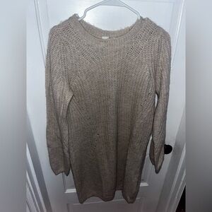 Gap Tan Sweater Dress